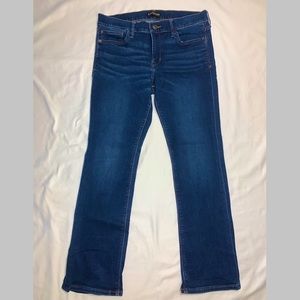 Express Ultimate Stretch Barely Boot Jean 12 Short